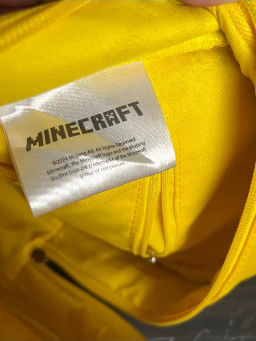 Buzz Into Adventure: Iconic Minecraft Bee Mini Backpack for Gamers & Fans